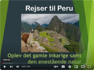 Rejse til Peru